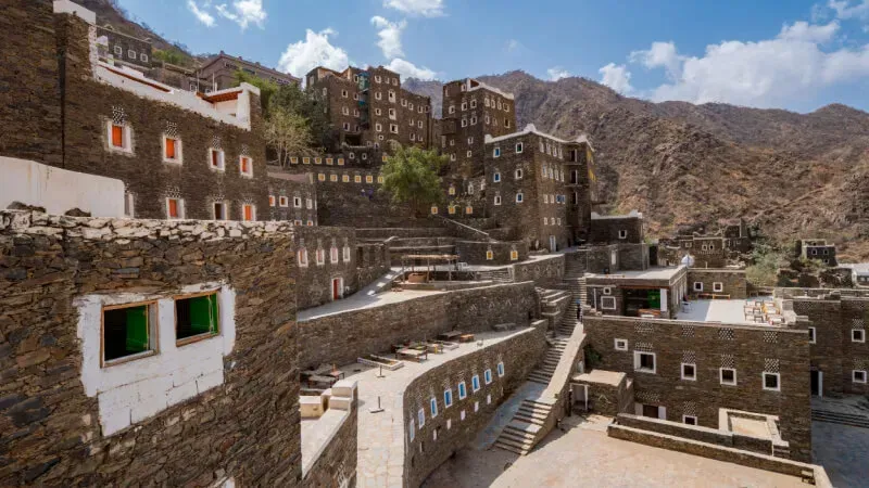 القرية التراثية السعودية - جمال التراث العربي - السياحة الثقافية